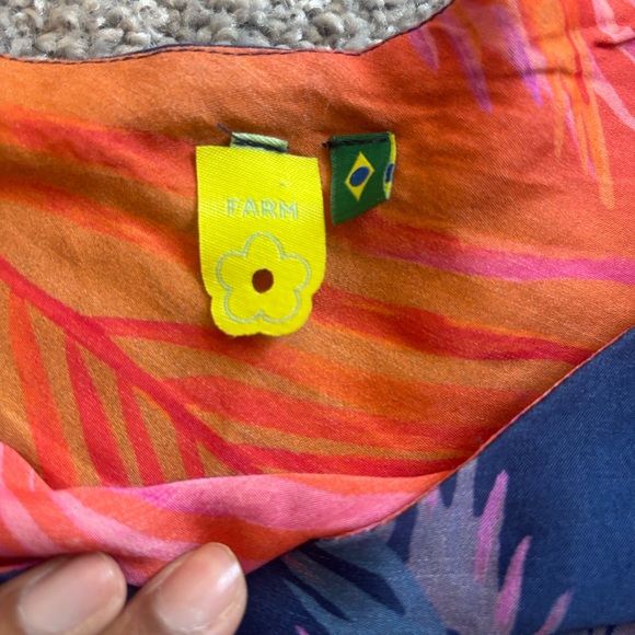 FARM Rio Sossego Maxi Dress Siz XL - Picture 8 of 11